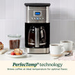 Cuisinart 14-Cup Programmable Coffee Maker with PerfecTemp Glass Carafe, 1-4 Cup Setting, Brew Strength Control and Brew Pause, Stainless Steel (DCC-3200C) 🍁 All In One Marketplace Canada