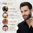 DermTech Derma Microneedling Roller - 0.5mm Titanium Needles - Designed in Canada - 540 Needles - For Men and Women - Beard Roller Face Roller (Matte Black) 🍁 All In One Marketplace Canada