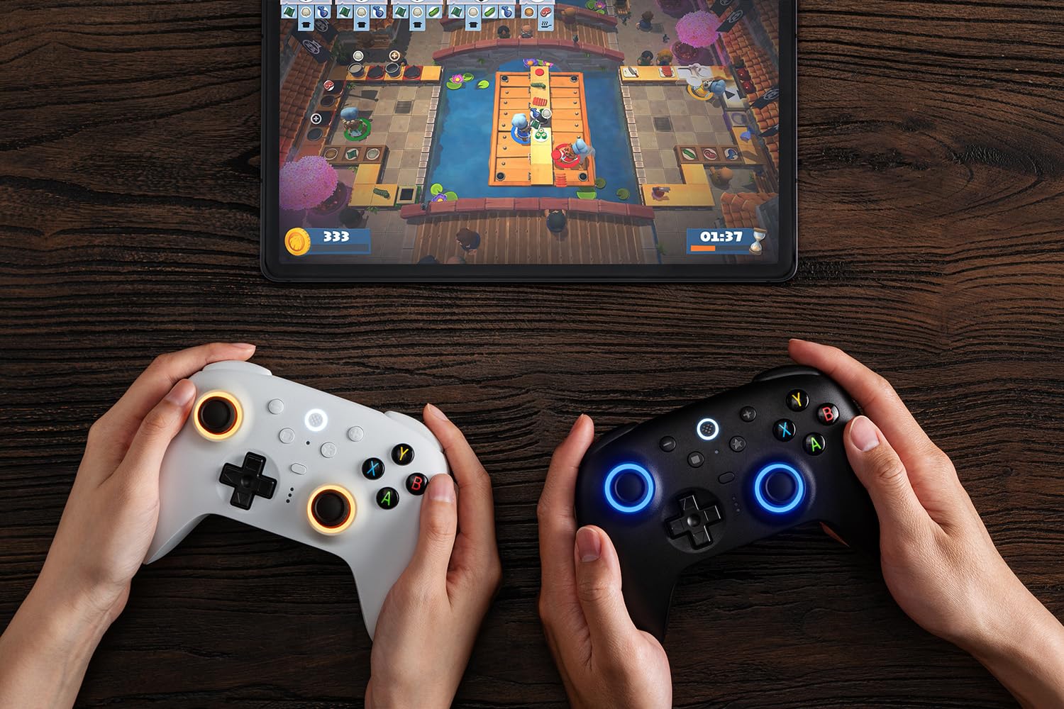 8BitDo Ultimate 2 Wireless Controller for Windows & Android, Gaming Controller with TMR Joysticks, Switchable Hall Effect/Tactile Triggers, RGB Fire Ring, 8Speed Wireless Tech, Black 🍁 All In One Marketplace Canada