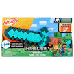 Nerf Minecraft Sword Dart Blaster, Pull Back Priming, Foam Edge, 8 Nerf N1 Darts, Ages 8+ 🍁 All In One Marketplace Canada