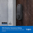Tapo Smart Door Lock, Deadbolt | Keyless Entry, Fingerprint Recognition, Touchscreen Keypad & in-App Monitoring with Scheduled Access | 1-Year Rechargeable Battery | BHMA Grade 2 | Tapo DL110 🍁 All In One Marketplace Canada