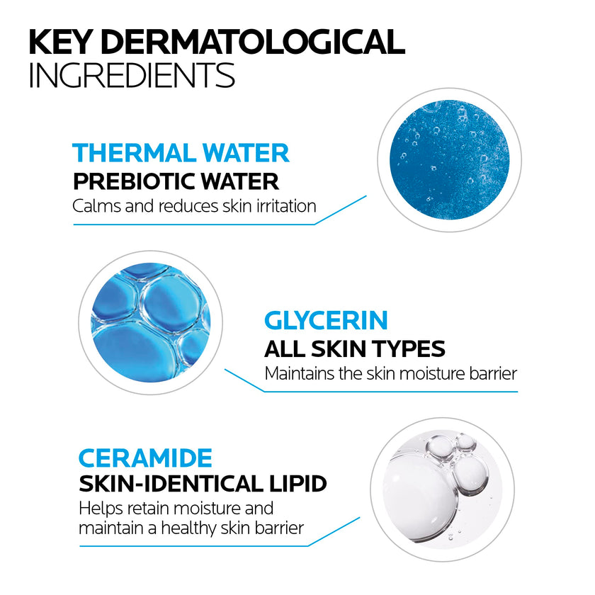 La Roche-Posay Face Wash, Toleriane Hydrating Cleanser with Ceramides, Face Wash for Normal to Dry Sensitive Skin, Soap Free, Fragrance Free, Alcohol Free, 200mL 🍁 All In One Marketplace Canada