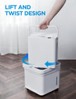 Midea Cube 50 Pint Dehumidifier for Basement and Rooms at Home for up to 4,500 Sq. Ft., Smart Control, Compatible with Alexa, Drain Hose Included, ENERGY STAR Certificated 🍁 All In One Marketplace Canada