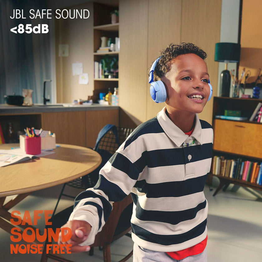 JBL Junior 320BT - Wireless on-Ear Kids Headphones - Blue 🍁 All In One Marketplace Canada