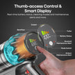 ElecKeys Cordless Vacuum Cleaners, 650W 55KPA Vacuum Cleaners with 70 Mins Runtime, LED Display, Anti-Tangle, Powerful Cordless Stick Vacuum for Home, Pet Hair, Hard Floors, Carpet 🍁 All In One Marketplace Canada