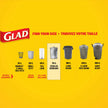 Glad Black Garbage Bags - Regular 74 Litres - Value Pack 100 Trash Bags, Made in Canada of Global Components 🍁 All In One Marketplace Canada