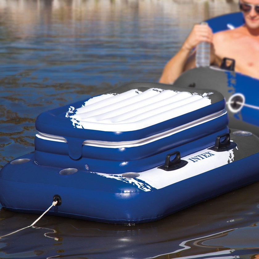 Intex 58821EP Inflatable Mega Chill II 72 Can Beverage Cooler Float with Lid 🍁 All In One Marketplace Canada