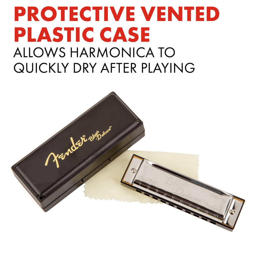 Fender Blues Deluxe Harmonica, Guitar Accessories, Key of C 🍁 All In One Marketplace Canada