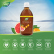Nature's Way NutraSea Omega 3 + Vitamin D Fish Oil Liquid Supplement – Grapefruit Tangerine Flavour – Heart, Brain, Bone & Immune Support – EPA & DHA + 1000IU D3, 500 mL 🍁 All In One Marketplace Canada
