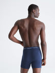 Calvin Klein Men's Cotton Stretch 7-Pack Boxer Brief, 3 Black, 2 Blue Shadow, 2 Cobalt Water, Large 🍁 All In One Marketplace Canada