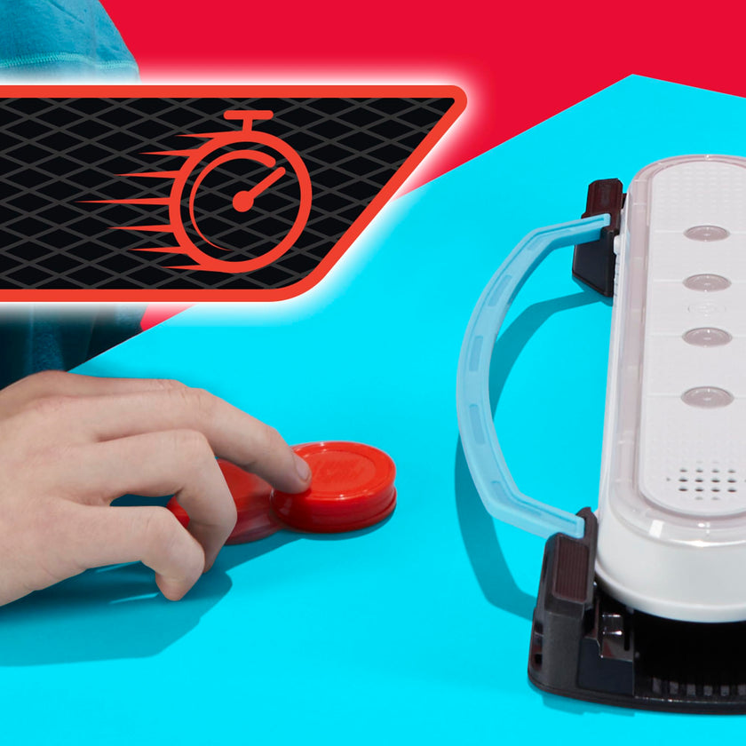 Hypershot Electronic Tabletop Hockey Game | 5 Games in 1 | Music, Lights, and Sounds | Ages 8 and Up | for 1 to 2 Players | Kids Board Games (English & French) 🍁 All In One Marketplace Canada