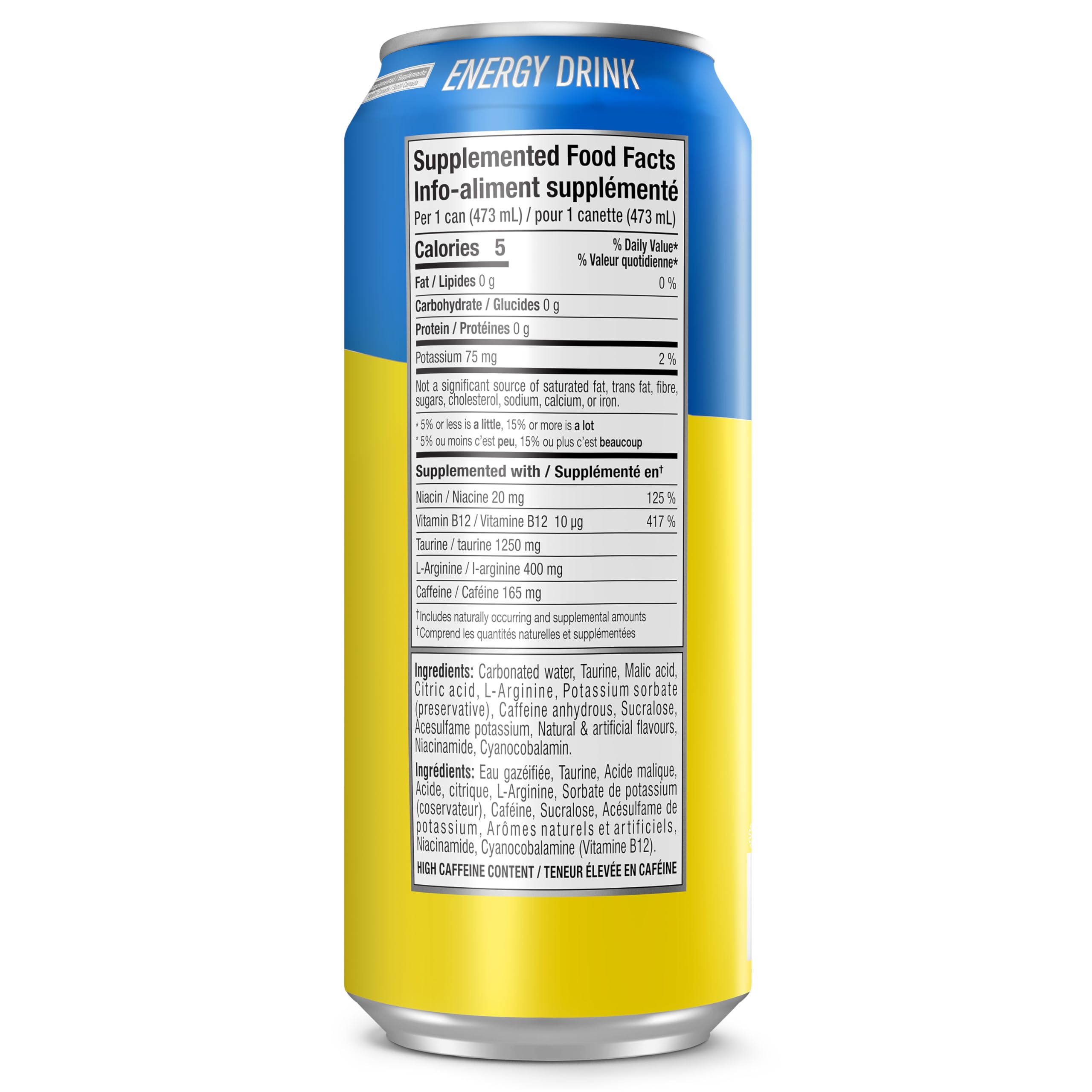 Cellucor C4 Performance Energy Drink, Frozen Bombsicle, Carbonated Sugar Free Drink with no Artificial Colours or Dyes, 473mL, 12 count 🍁 All In One Marketplace Canada