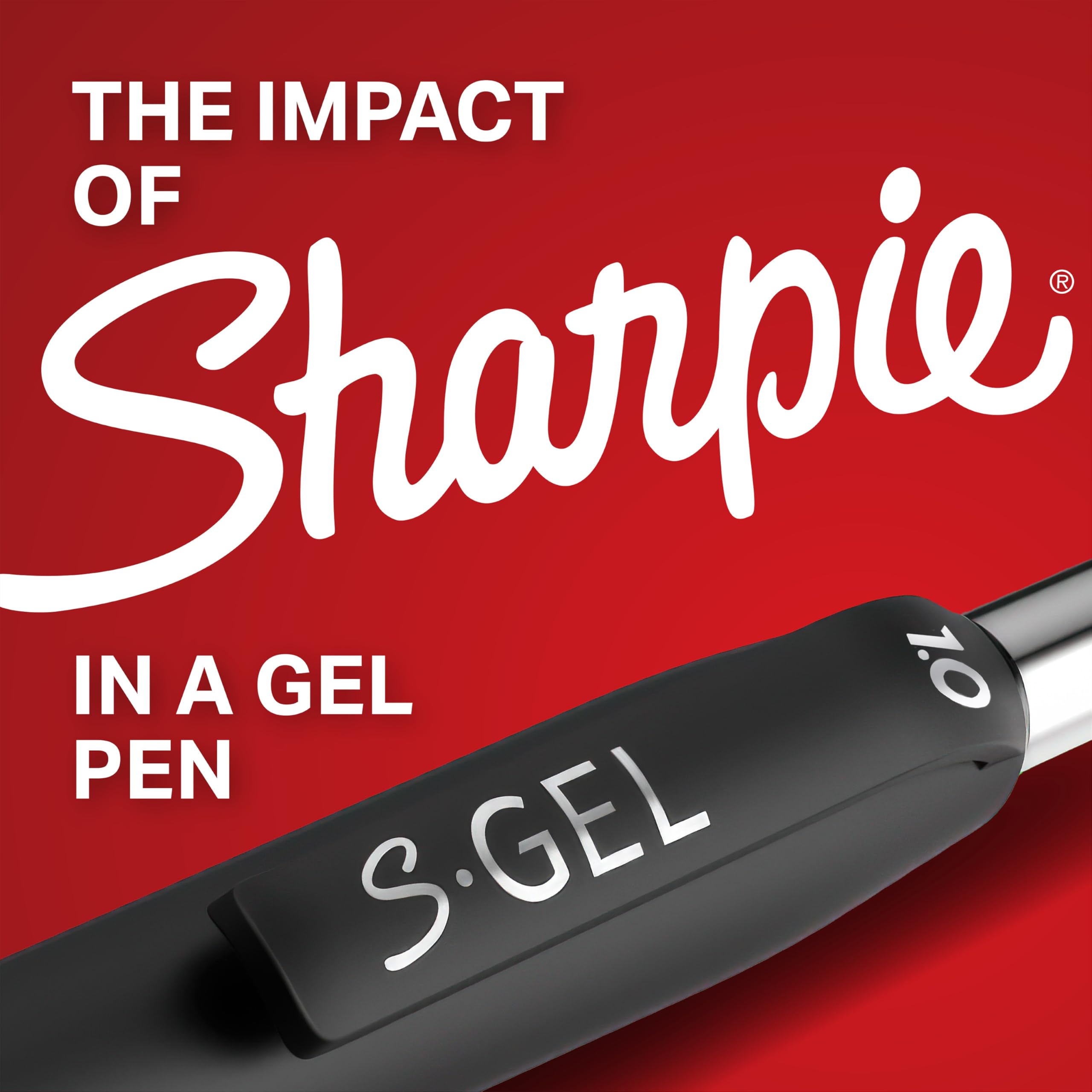 Sharpie S-Gel, Gel Pens, Medium Point (0.7mm), Black Ink Gel Pen, 12 Count 🍁 All In One Marketplace Canada