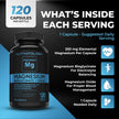 Nutratology® Magnesium Bisglycinate + Oxide | Canadian-Made | Relaxes Muscles, Improves Sleep Quality, Maintains Proper Muscle Functions & Enhances Bone Density | 250MG Per Capsule | 120 Capsules 🍁 All In One Marketplace Canada