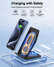 NANAMI Wireless Charger,15W Max Fast Wireless Charging Stand for iPhone 17 16 15 14 13 12 11 Pro Max XS 8,Phone Charger Station for Samsung Galaxy S26 S25 S24 S23 S22 Ultra S21 S20 S10,Pixel 9 8 7 6 5 🍁 All In One Marketplace Canada