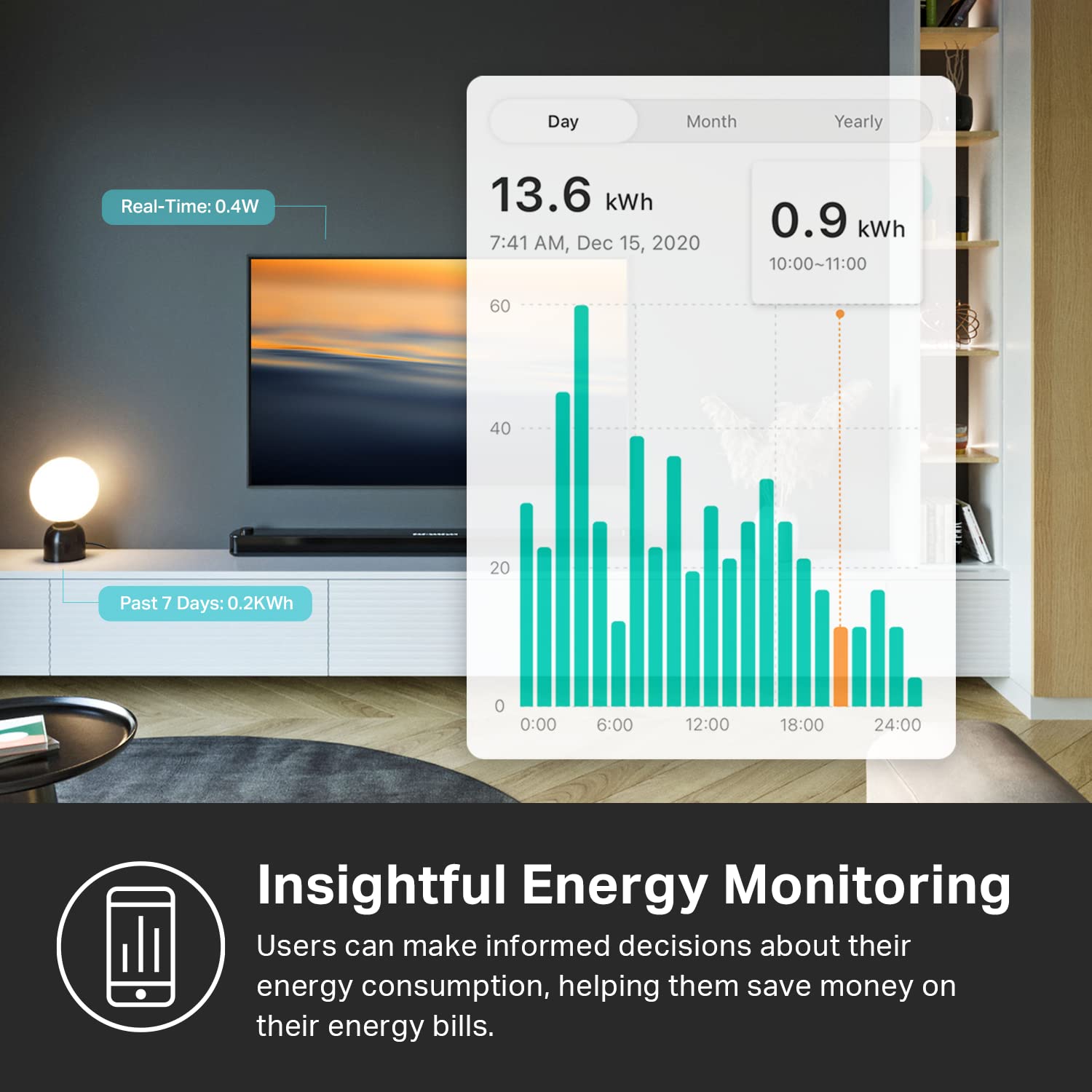 Kasa Matter Smart Plug w/ Energy Monitoring, Compact Design, 15A/1800W Max, Super Easy Setup, Works with Apple Home, Alexa & Google Home, UL Certified, 2.4G Wi-Fi Only, White, KP125M (2-Pack) 🍁 All In One Marketplace Canada