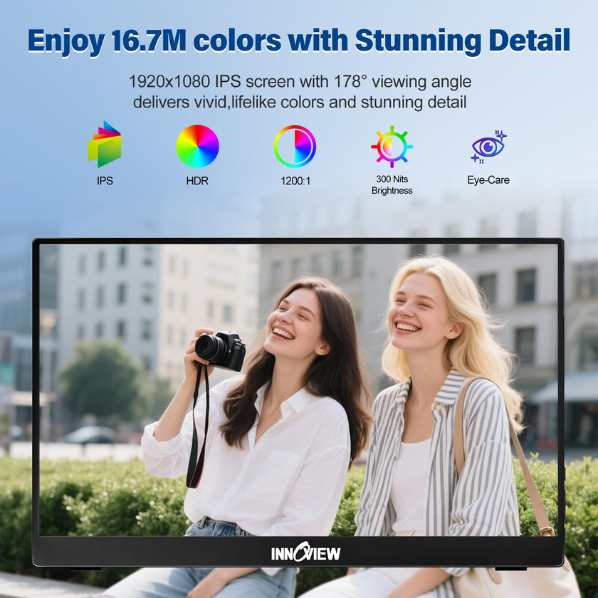 InnoView Portable Monitor 15.6