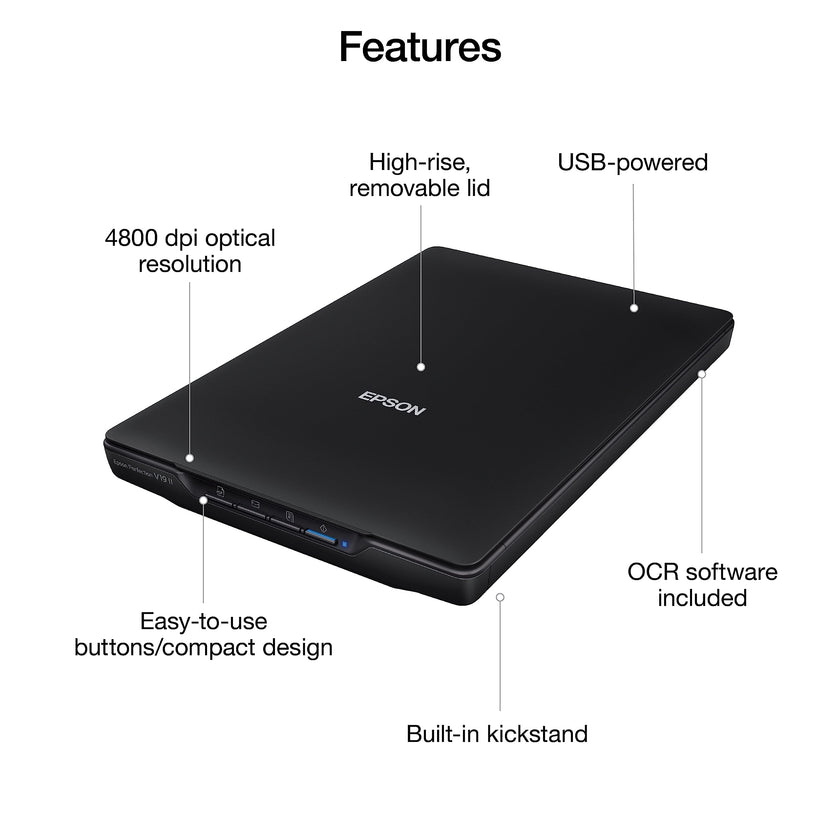 Epson Perfection V19 II Flatbed Photo Scanner 4800 dpi Optical Resolution 🍁 All In One Marketplace Canada