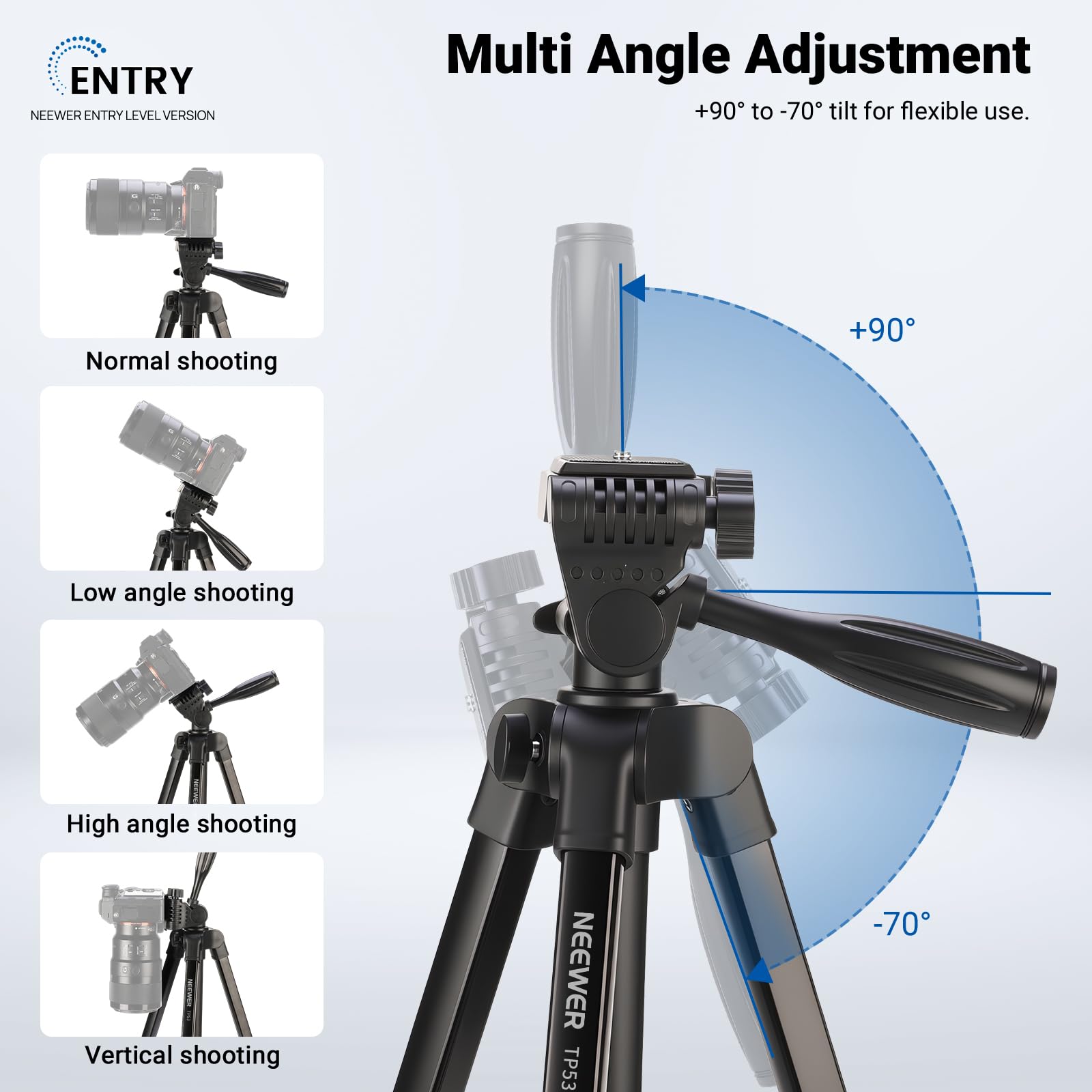 NEEWER Entry Level Version TP53 Tripod for Cell Phone & Camera, Metal 🍁 All In One Marketplace Canada