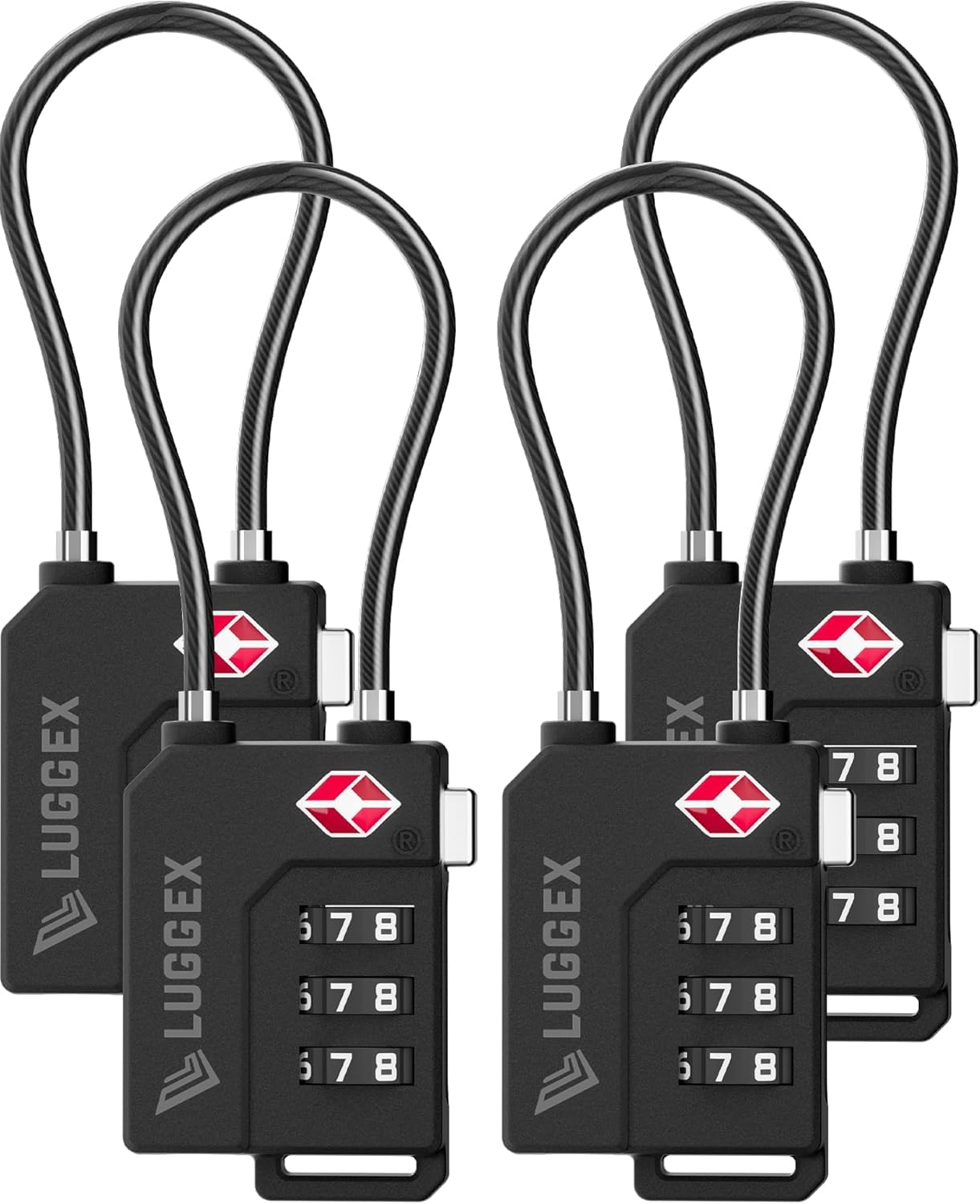 LUGGEX Luggage Lock, TSA Locks for Luggage, Suitcases Locks TSA Approved 🍁 All In One Marketplace Canada