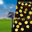 Toodour Solar String Lights Outdoor, 56ft 100 LED Globe String Lights, Waterproof Crystall Ball Lights Solar Patio Lights with 8 Modes for Garden Lawn Gazebo Yard, Outdoor Decorations - Warm White 🍁 All In One Marketplace Canada