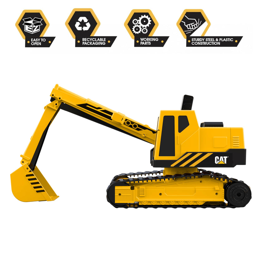 Cat Construction Toys, Steel Excavator 20