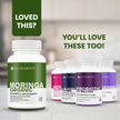 Nutrawave ORGANIC MORINGA LEAF Capsules 1200mg High Potency (2 x 600mg) – Gluten Free, Non-GMO, Vegan-Friendly Antioxidant Supplement -120 Capsules 🍁 All In One Marketplace Canada