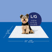 Scott Pet Guard Dog Pads, 12 Hour Odor Control, Large, 22