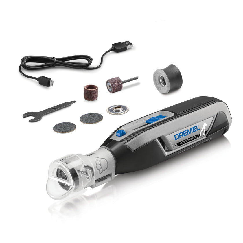 Dremel PawControl Dog Nail Grinder and Trimmer- Safe & Humane Pet Grooming Tool Kit- Cordless & Rechargeable Claw Grooming Kit for Dogs, Cats, and Small Animals 7760-PGK 🍁 All In One Marketplace Canada