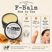 The Tallowed Truth F-Balm - All-In-One Premium Tallow Balm for Face & Body – Grass-Fed, Grass-Finished with Soft Sweet Scent of Honey & Frankincense – 5 Ingredients Only – Made in Canada - 2 oz 🍁 All In One Marketplace Canada