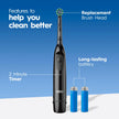 Oral B Pro Clean Battery Toothbrush, Deep Clean - Black, 1 Toothbrush, 1 Brush Head, Built-in Timer and batteries included 🍁 All In One Marketplace Canada