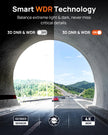 70mai 4K Front Dash Cam Built in WiFi, Smart Dash Camera for Cars, WDR, Night Vision, iOS/Android Mobile App, WDR, Night Vision, Loop Recording, Parking Monitor, Time-Lapse (M310 Plus 4K) (2160P) 🍁 All In One Marketplace Canada