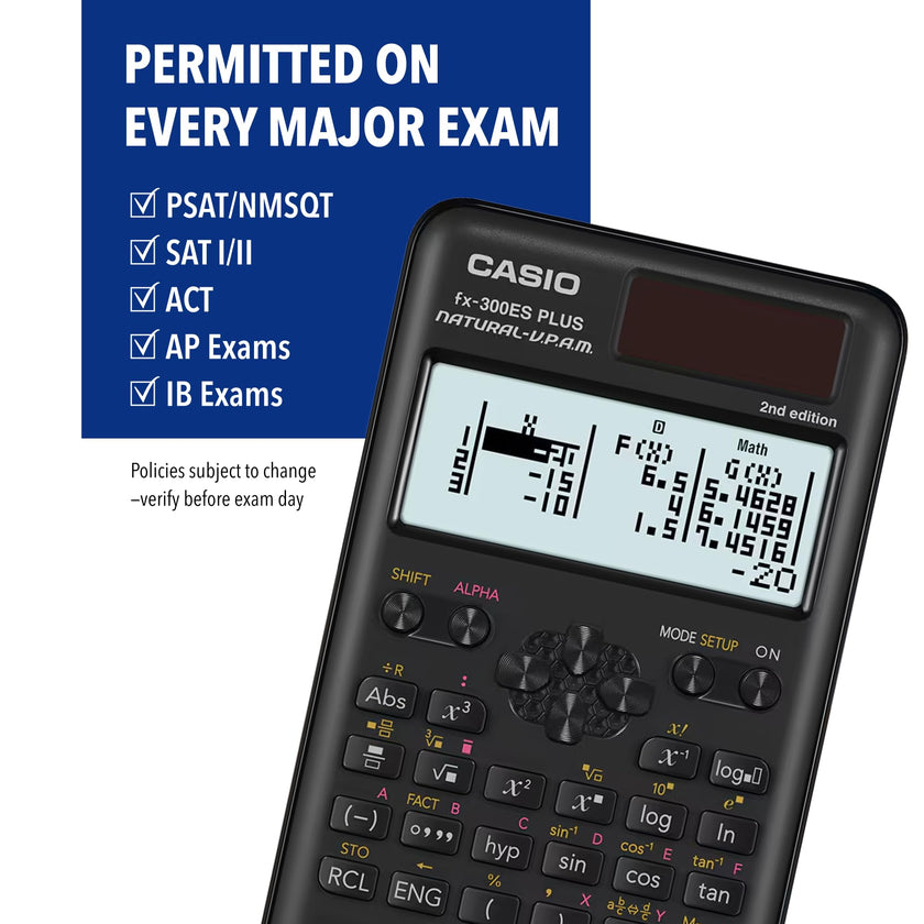 Casio FX-300ESPLUS2 with Authenticity verification (FX-300ESPLS2-S-CT) 🍁 All In One Marketplace Canada