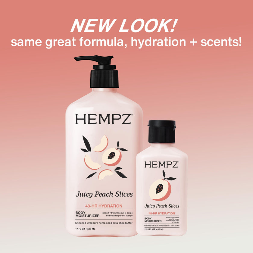 Hempz Juicy Peach Lotion, Hydrating Body Moisturizer, juicy fruit, 17 fl.oz. 🍁 All In One Marketplace Canada