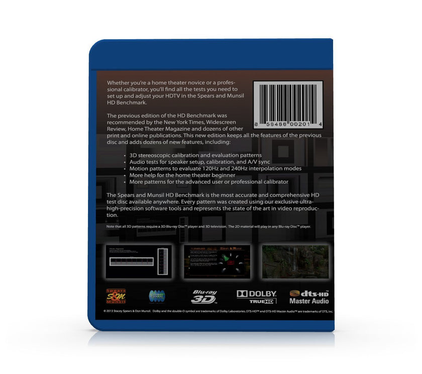 Spears & Munsil HD Benchmark and Calibration Disc 2nd Edition (2013)
