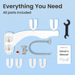 LUXE Bidet NEO 185 Plus - Patented Bidet Attachment for Toilet, Chrome 🍁 All In One Marketplace Canada