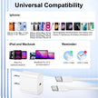 Susnwere iPhone 17 15 16 Charger 10Ft with 20W USB C Charger Block,3-Pack 20W Fast Wall Charger for iPhone 17 Pro Max/iPhone 16/16 Plus/16 Pro/16 Pro Max/15 Plus/15 Pro Max,3Pack Extra Long 10ft Cable 🍁 All In One Marketplace Canada