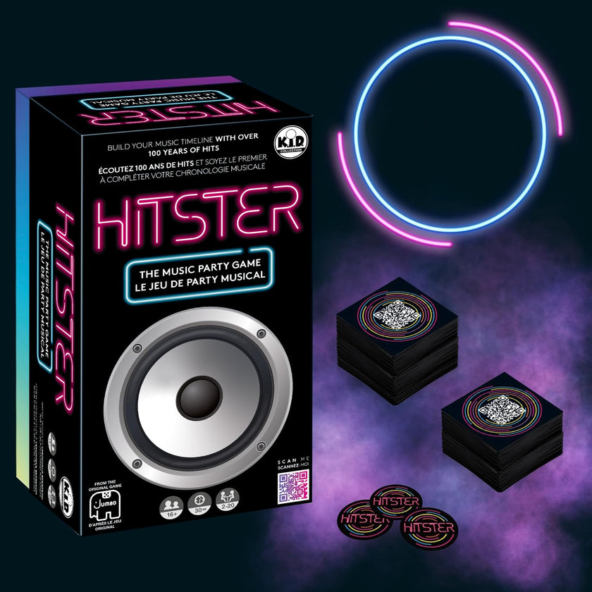 HITSTER - The Ultimate Music Trivia Party Game for Adults and Families - All-Time Playlist with The Greatest Hits - 2 to 10 Players Ages 16+ 🍁 All In One Marketplace Canada
