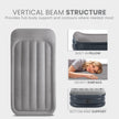 INTEX 64131ED Dura-Beam Plus Deluxe Pillow Rest Air Mattress: Fiber-Tech – Twin Size – Built-in Electric Pump – 16.5in Bed Height – 300lb Weight Capacity 🍁 All In One Marketplace Canada
