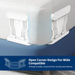 AMOVO Bed Sheet Holders for Corners Keep Sheets in Place Firmly - Foldable Fitted Sheet Holders Heavy Duty Sheet Locks Mattress Sheet Fasteners, Set of 4 Lock Sheet Clips (White) 🍁 All In One Marketplace Canada