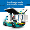 LEGO City Emergency Ambulance Toy - Building Sensory Toy for Kids, Boys and Girls, Ages 5+ - Educational, Learning Gift Idea for Birthdays and Holidays - Skateboarder and Driver Minifigures - 60451 🍁 All In One Marketplace Canada