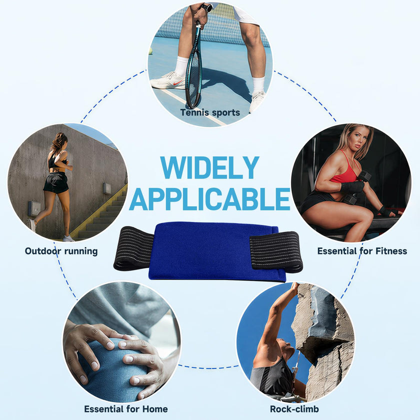 BICAREE Cold Gel Ice Packs Reusable for Injuries, Cold Compress - Relieves Muscle Pain, Sports Injury Recovery, Reduces Swellin (3-Piece Set) 🍁 All In One Marketplace Canada