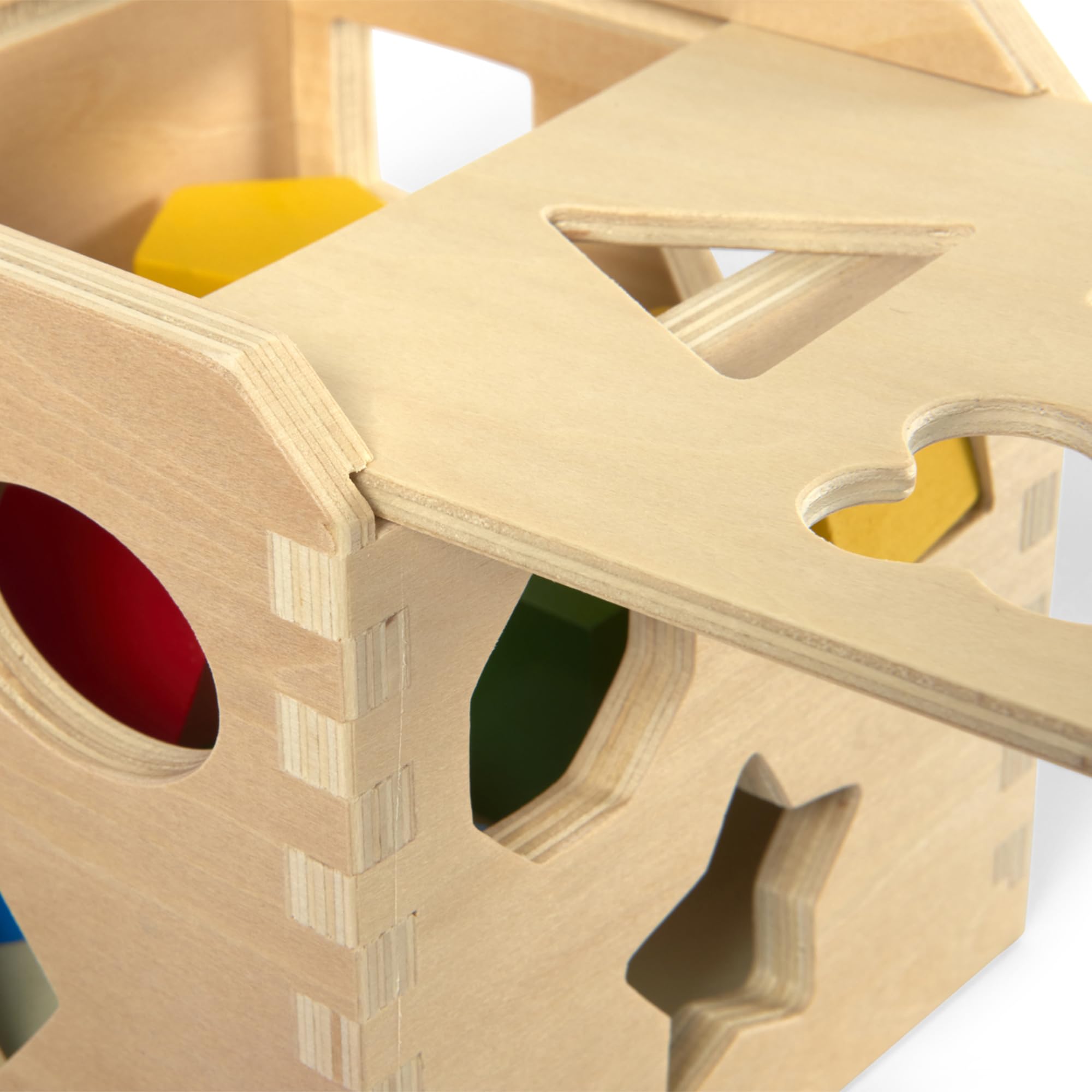 Melissa & Doug Shape Sorting Cube Wooden Classic Educational Toy 🍁 All In One Marketplace Canada