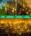 SIOTMERA 4Count Solar Lights Outdoor Waterproof IPX5, Solar Garden Lights, Wind Swaying Firefly Lights, Christmas Lights Outdoor, for Yard Lawn Pathway Decoration Lighting, 6LED WarmYellow 🍁 All In One Marketplace Canada