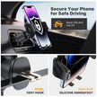 Miracase Phone Holder Car Mount:Universal Air Vent Cellphone Stand Brakect with Metal Hook Clip,360 Rotating Carmount Accessories for iPhone 17/16/15/14/13/12 Pro Max,Galaxy,Camera,Black 🍁 All In One Marketplace Canada