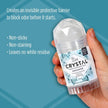 Crystal Mineral Deodorant Stick, 120g – Aluminum-Free, Unscented Natural Deodorant, 24-Hour Odor Protection, No Stains or Residue, Vegan & Cruelty-Free 🍁 All In One Marketplace Canada