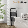 HBTower Step Ladder, 2 Step Stool for Adults, 2 Step Ladder Folding Step Stool with Cushioned Handle, 330 lbs/150 kg Capacity, 2 Step Ladder with Wide Anti-Slip Pedal Ergonomic Design 🍁 All In One Marketplace Canada