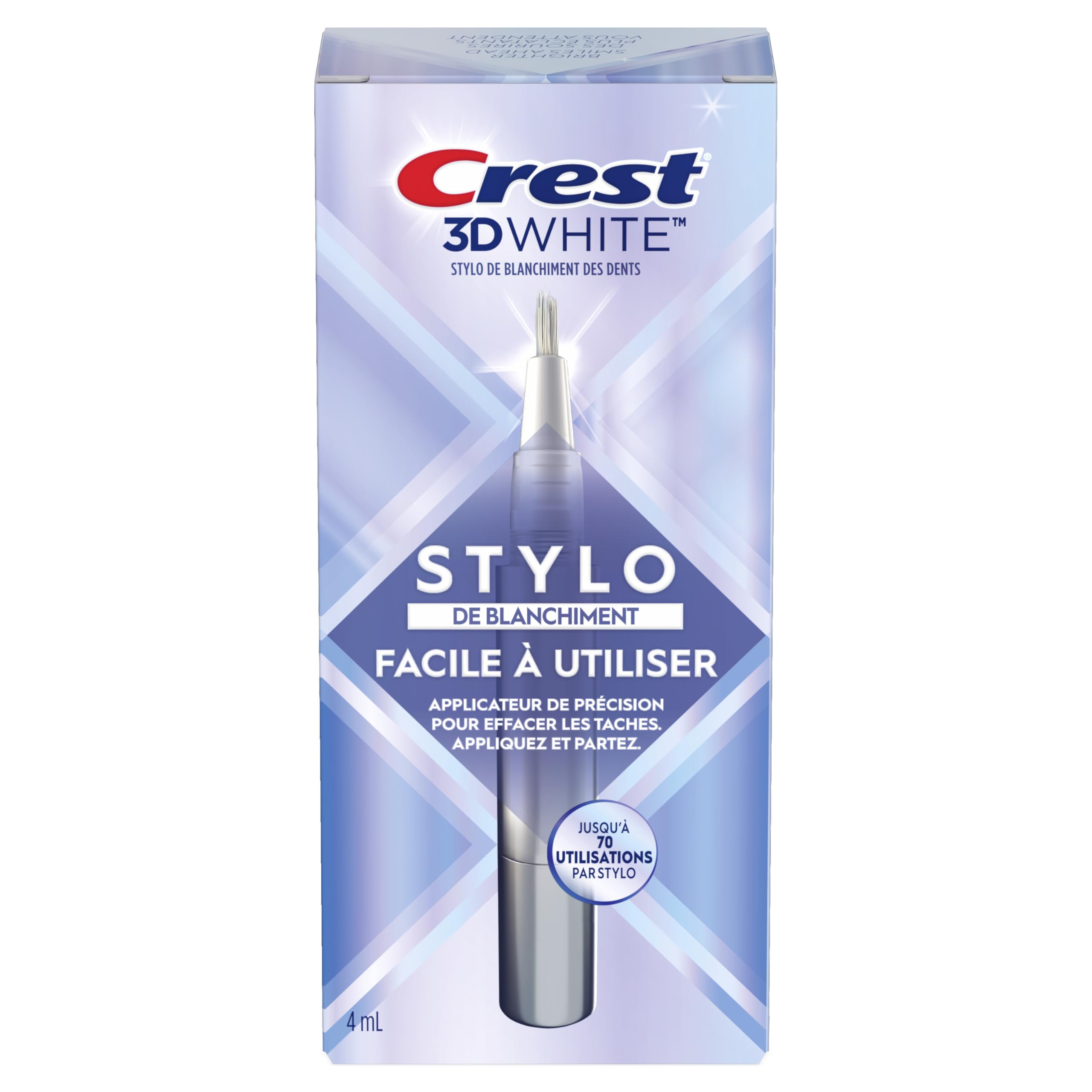 Crest 3D White Easy-To-Use Whitening Pen, 1 Teeth Whitening Pen 🍁 All In One Marketplace Canada