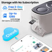 2026 Upgraded 2K Security Cameras Wireless Outdoor, Free Cloud Storage, 1-5 Months Battery Life, AI Motion Detection Spotlight Siren Alarm WiFi Surveillance Outdoor Camera, 2-Way Talk, Waterproof 🍁 All In One Marketplace Canada