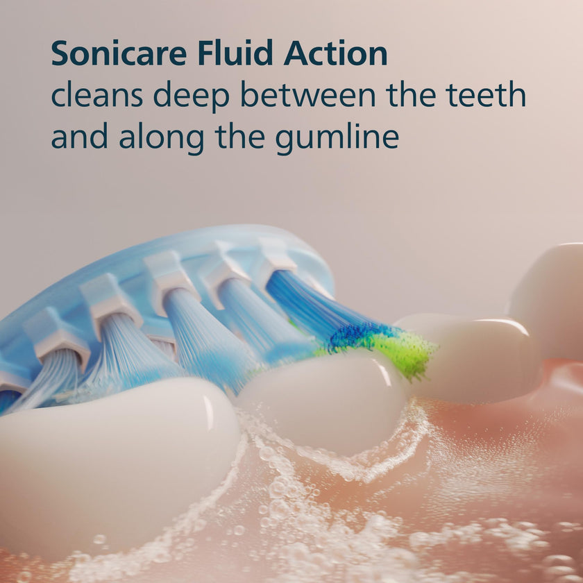 Philips Sonicare C3 Two-in-One - Genuine Replacement Electric Toothbrush Heads, Black, 2 Pack, HX9042/95 🍁 All In One Marketplace Canada